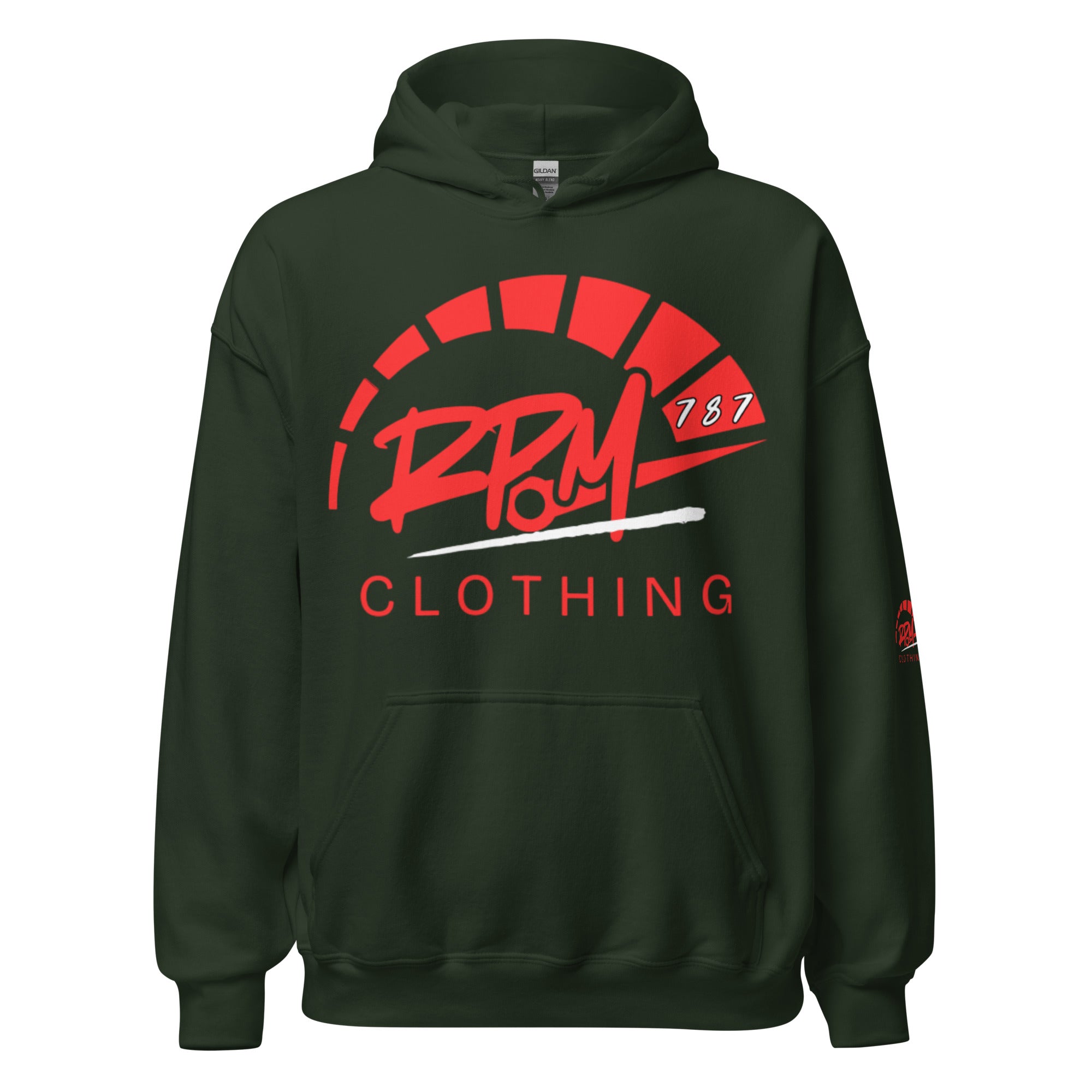 RPM 787 Unisex Hoodie (Dark) - RPM 787 Clothing