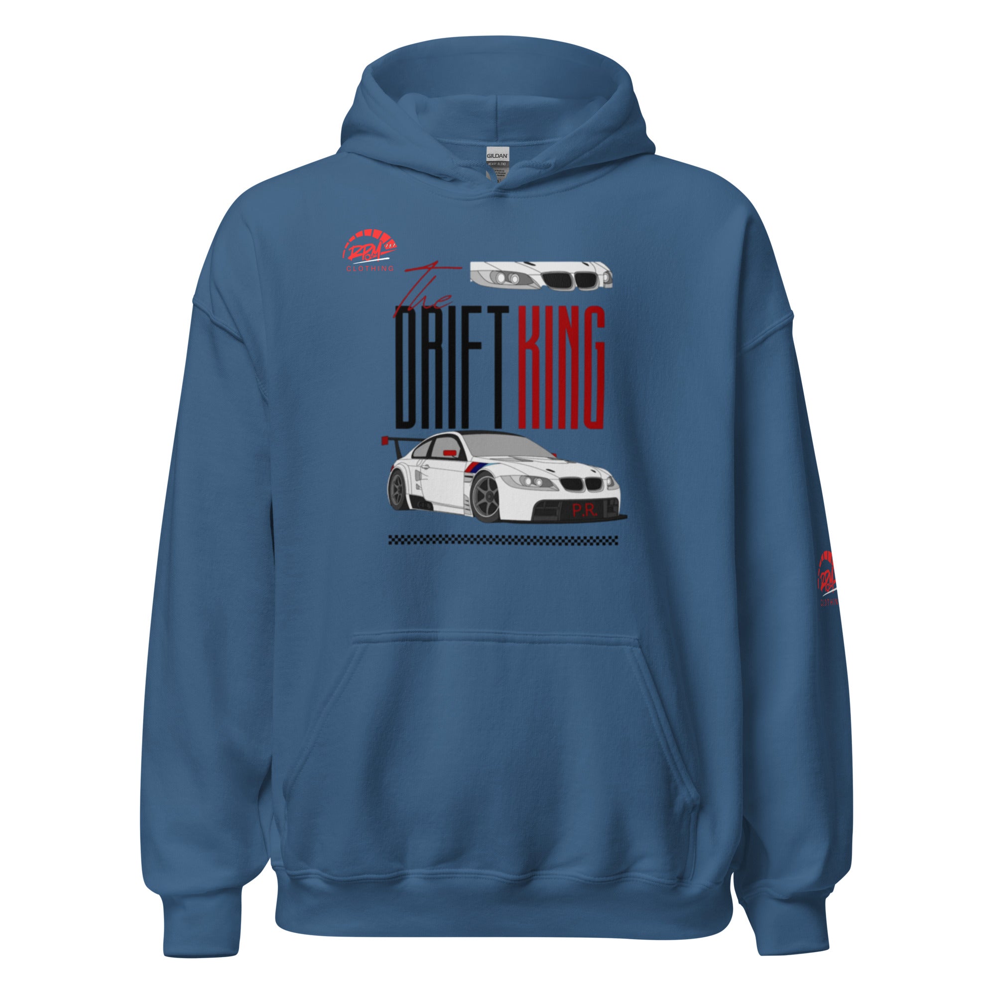 Drift King BMW Unisex Hoodie (Light) | RPM 787 - RPM 787 Clothing