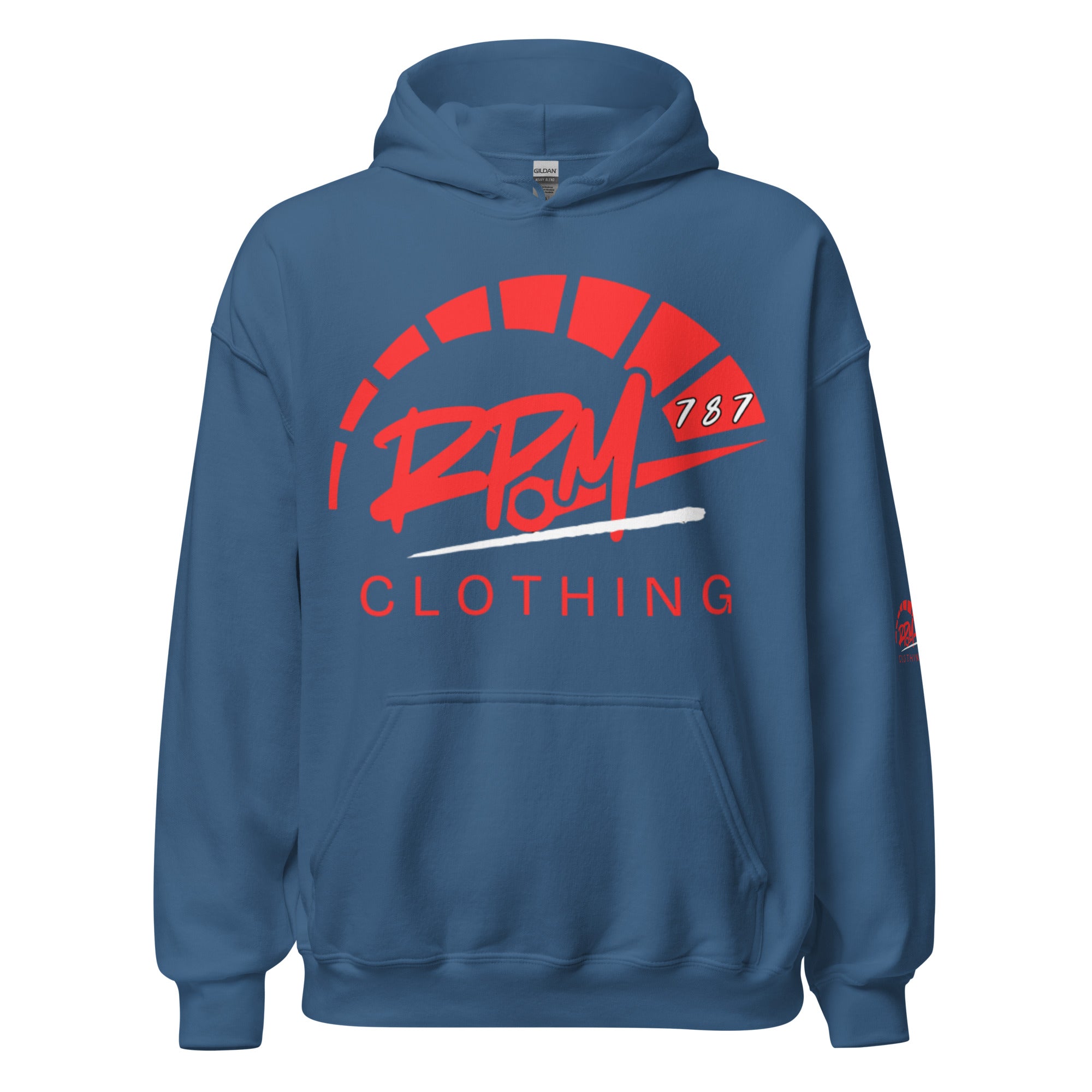 RPM 787 Unisex Hoodie (Dark) - RPM 787 Clothing