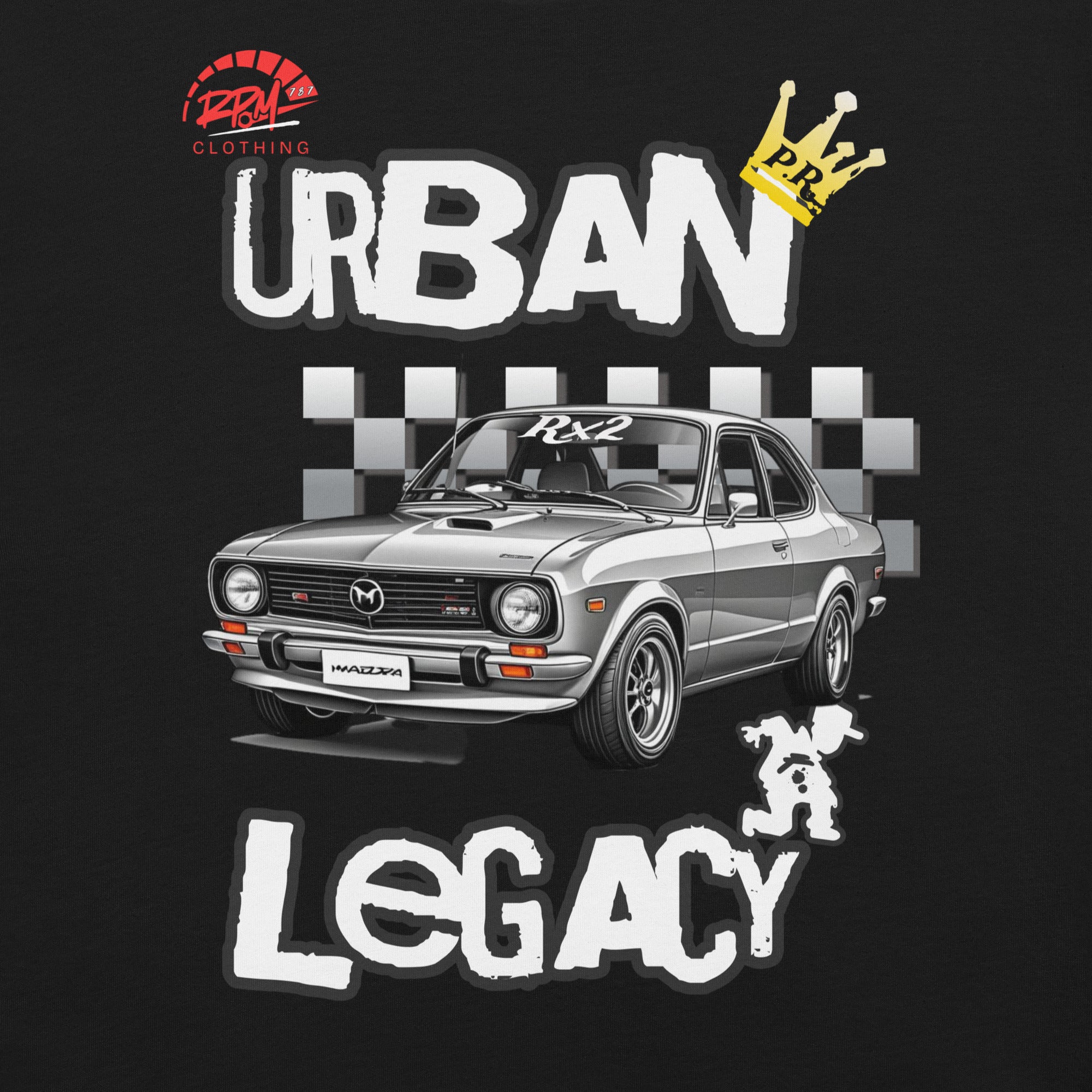 Urban Legacy Rx2 Unisex Tee (Dark) | RPM 787 - RPM 787 Clothing