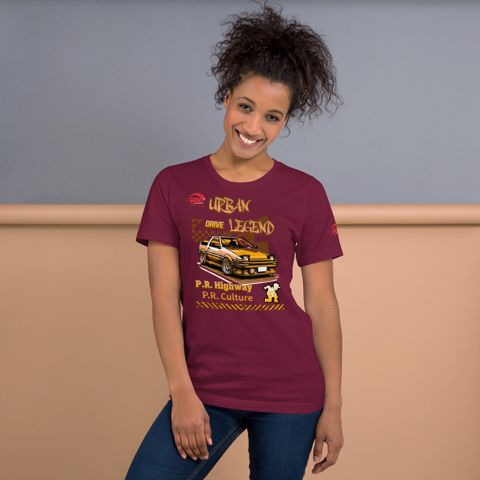 Urban Legend AE86 Unisex Tee (Golden/Dark) | RPM 787 - RPM 787 Clothing