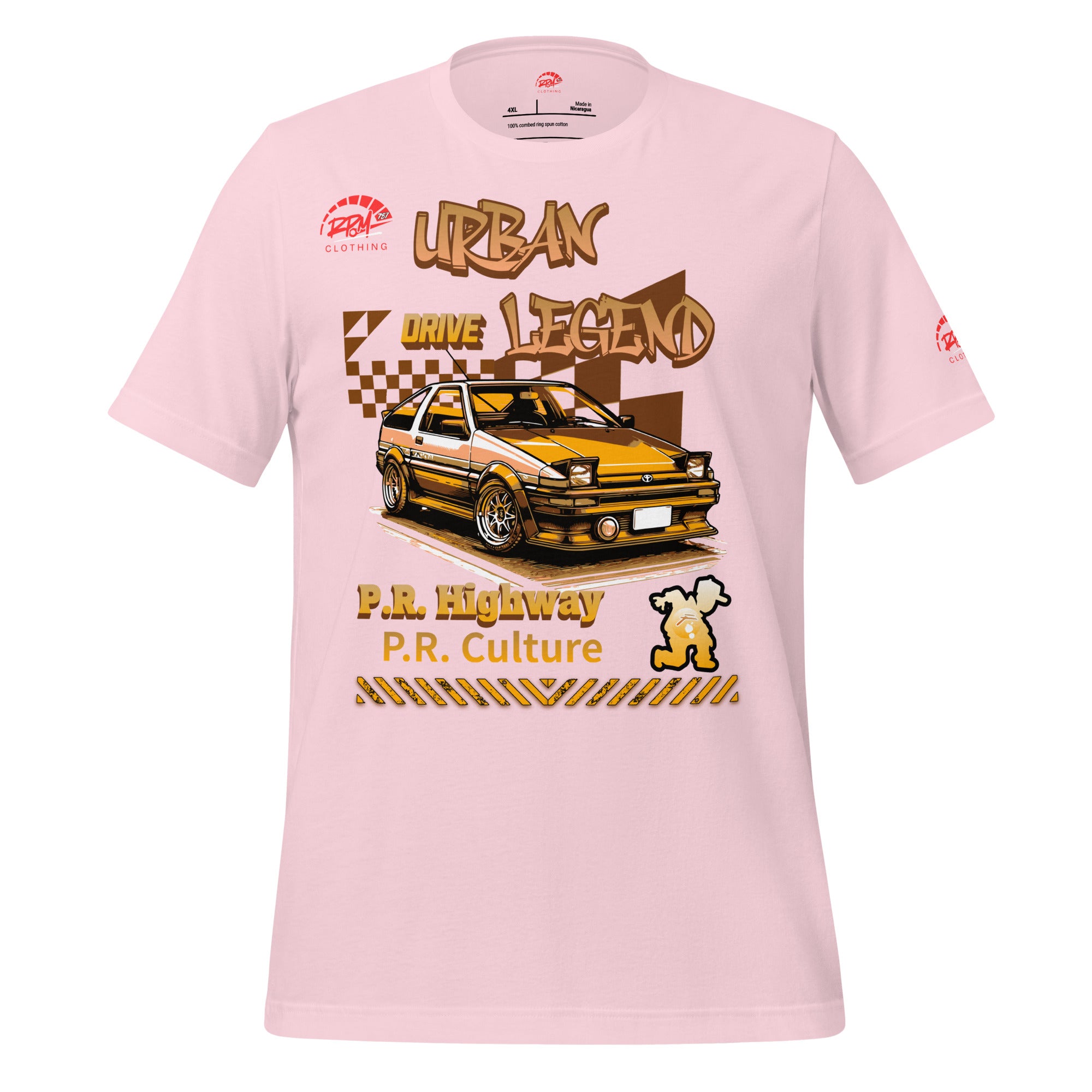 Urban Legend AE86 Unisex Tee (Golden/Light) | RPM 787 - RPM 787 Clothing