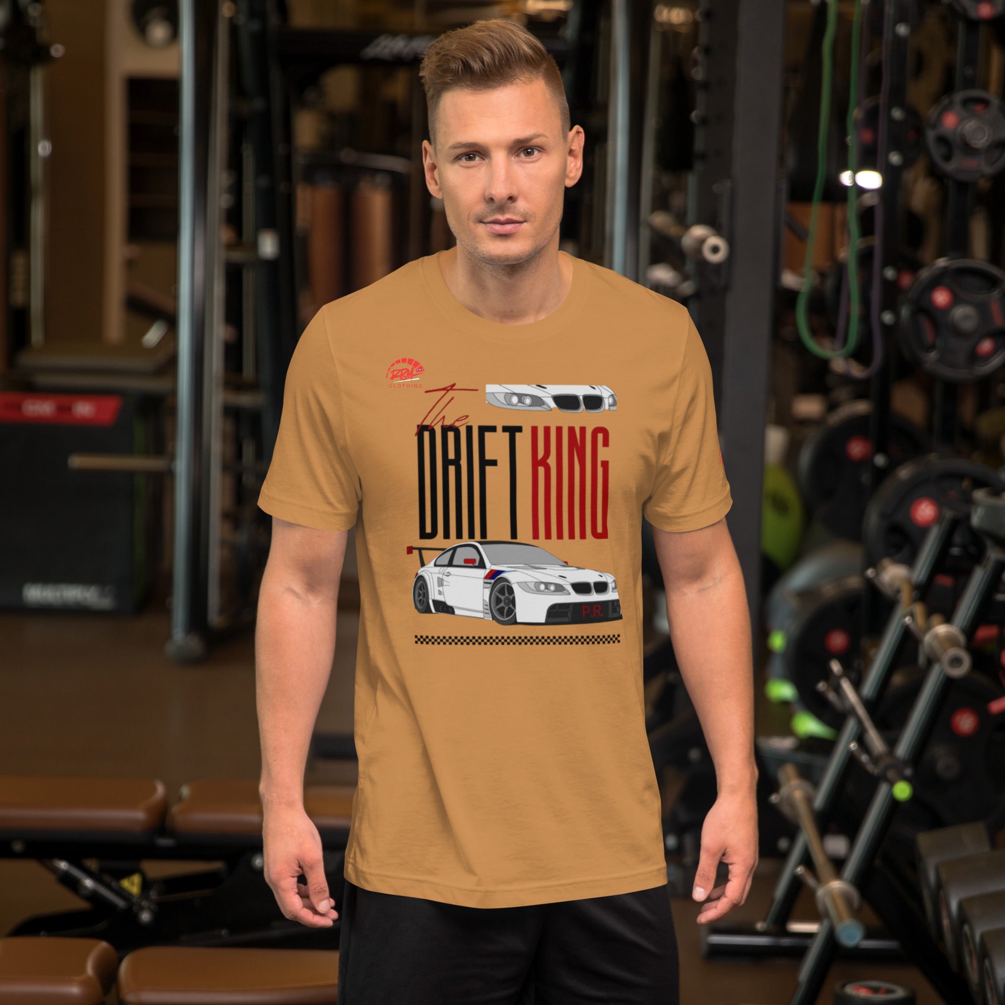 Drift King BMW Unisex Tee (Light) | RPM 787 - RPM 787 Clothing
